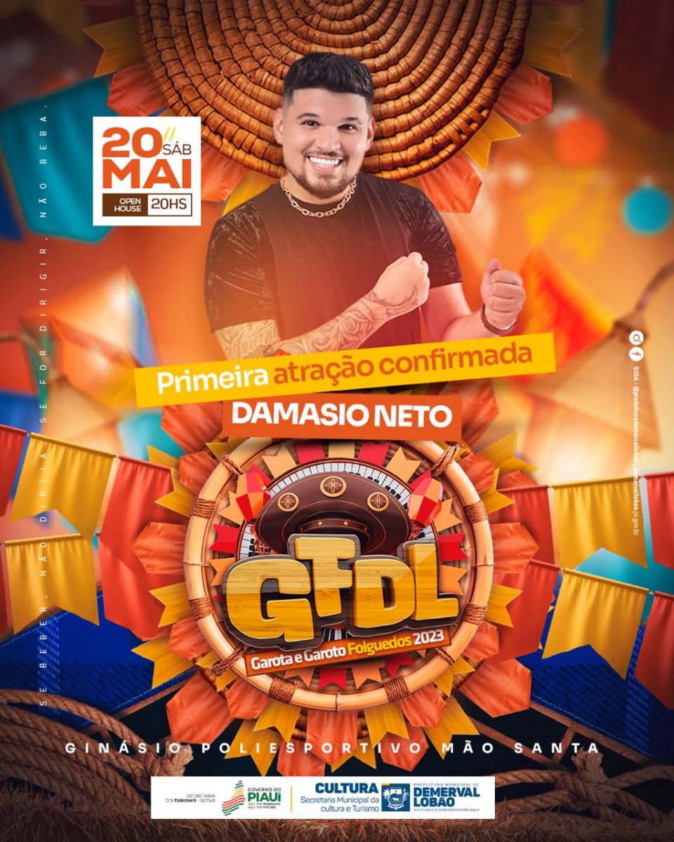 Demerval Lobão: sábado (21) tem super 'Balada Morrinhos' com Dj Allef e  paredão Porkito