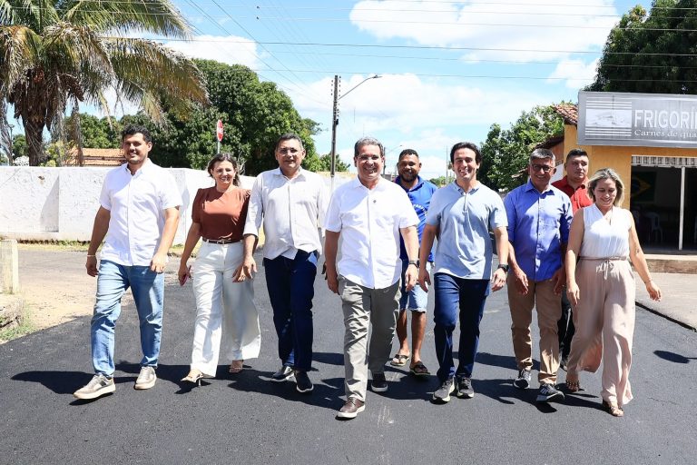 Prefeitura de Demerval Lobão entrega novas obras de asfaltamento e amplia mobilidade urbana no município