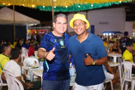 Arena da Copa reúne torcedores em noite de festa com vitória do Brasil em Demerval Lobão
