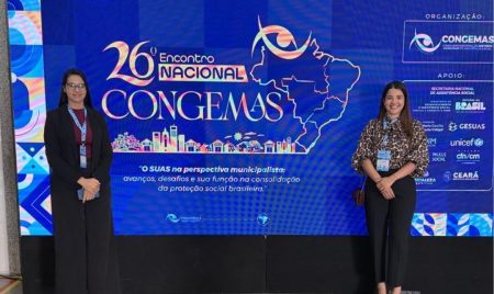 Secretarias de Assistência Social e Administração representam Demerval Lobão no CONGEMAS 2026