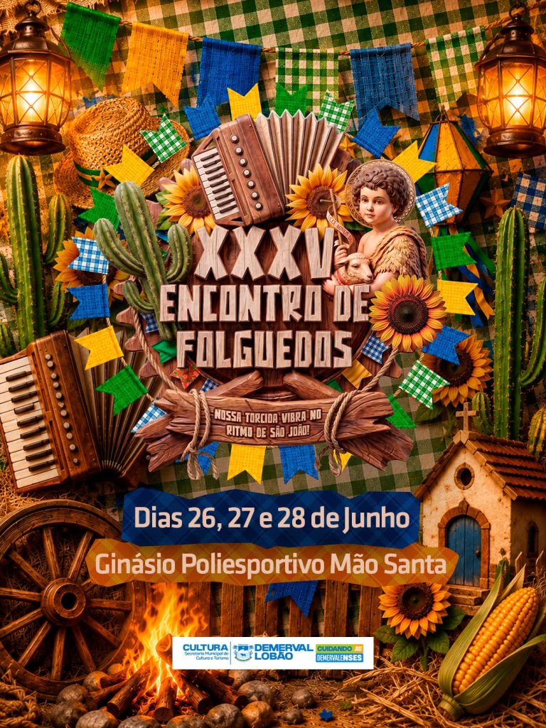 Demerval Lobão se prepara para a 35ª edição do tradicional Encontro de Folguedos