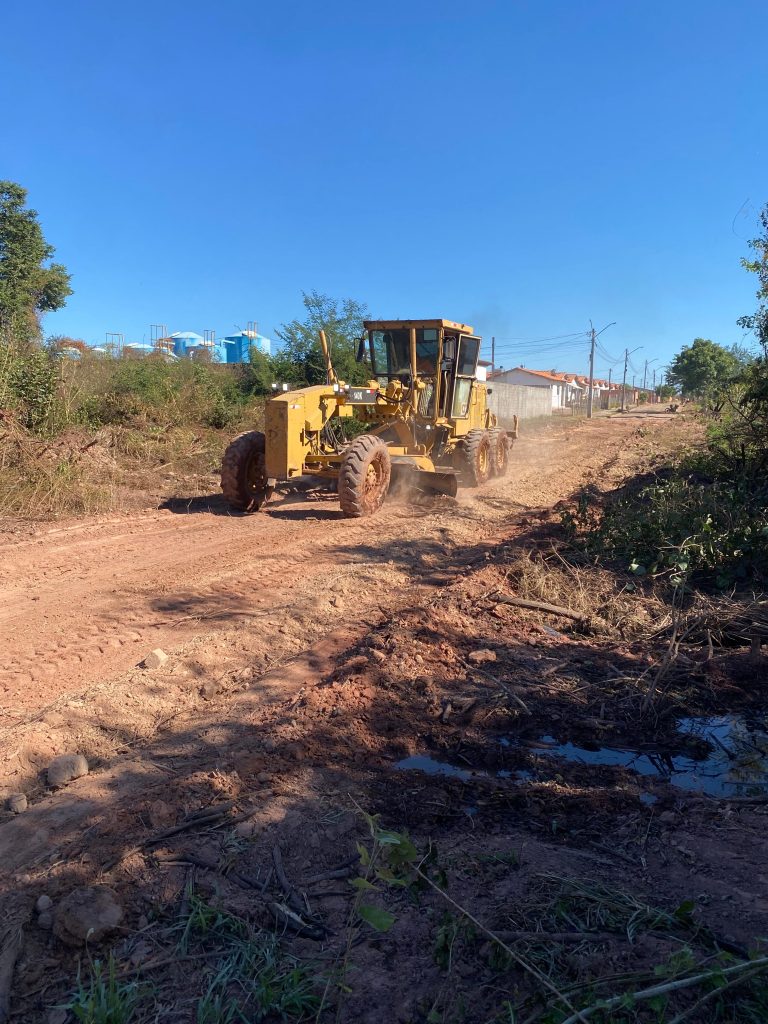 Prefeitura de Demerval Lobão avança em obra que vai interligar bairros e ampliar segurança viária