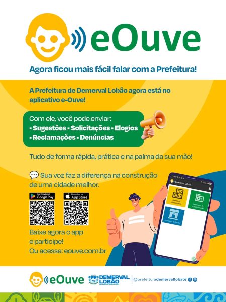 Demerval Lobão disponibiliza plataforma para receber demandas da população