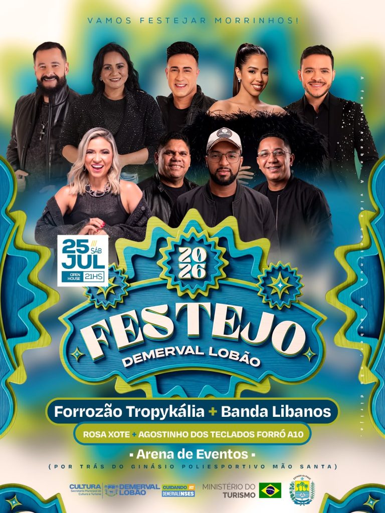 Demerval Lobão anuncia atrações do Festejo 2026 com grandes nomes do forró