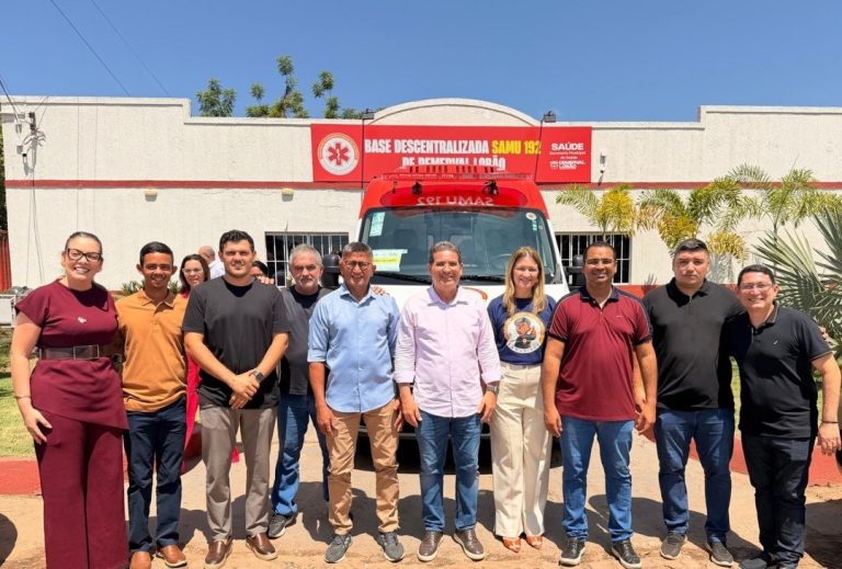 Nova ambulância do SAMU reforça atendimentos de urgência em Demerval Lobão